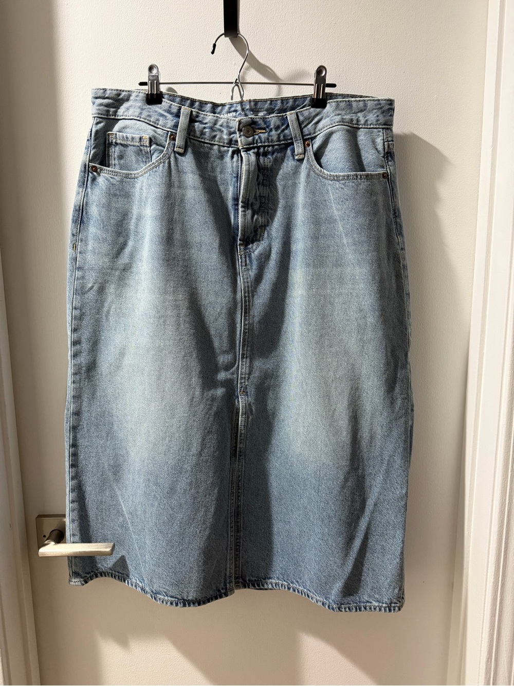 Old Navy Denim Midi Skirt